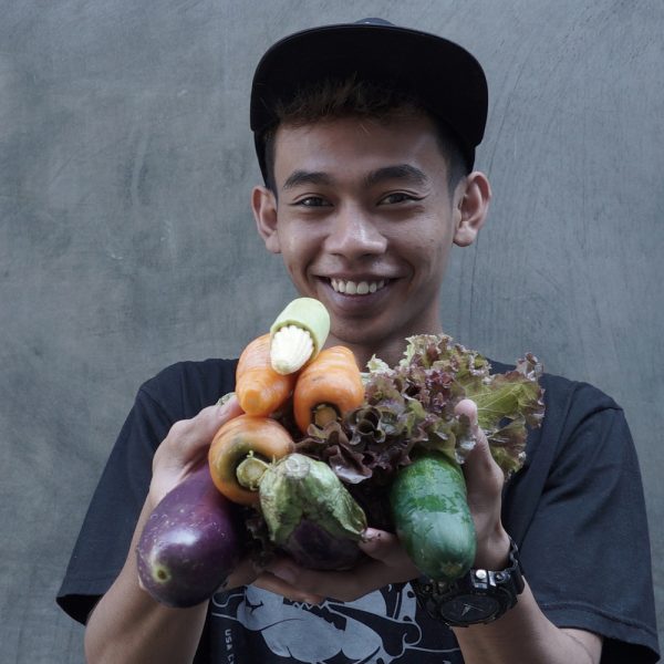 vegetables washed with safe water