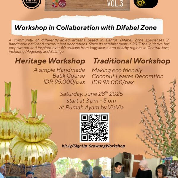 ViaVia Artisan Bakery: in collaboration workshop with Difabel Zone