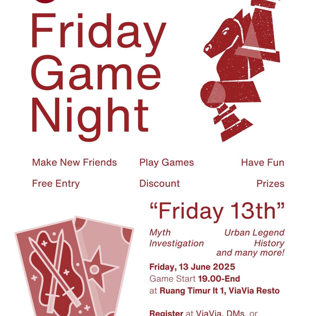 ViaVia Restaurant: Friday Game Night