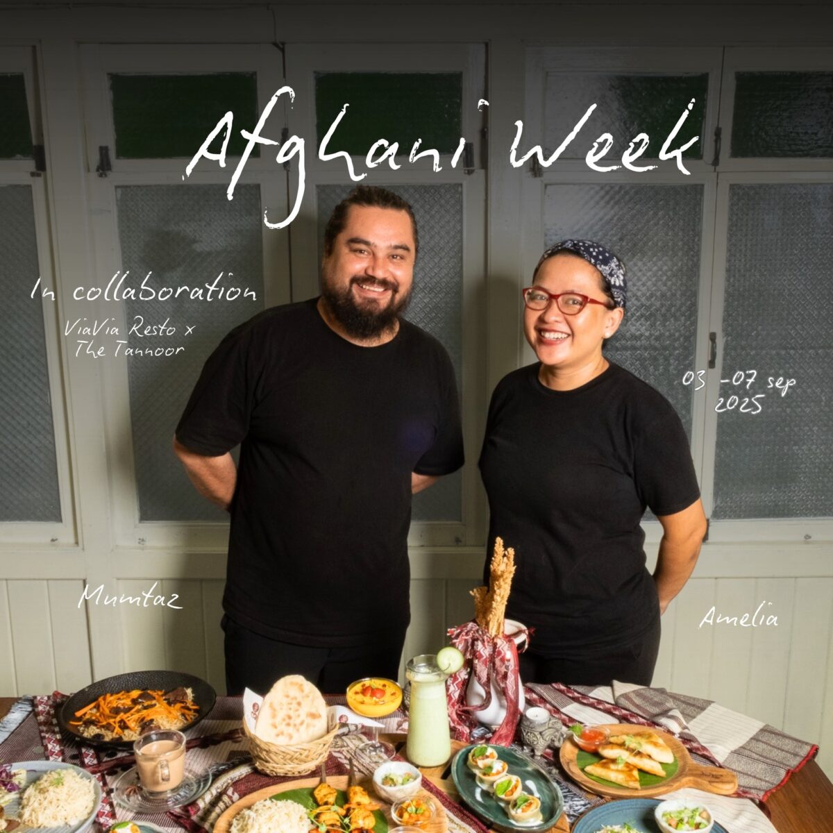 ViaVia Restaurant: Afghani Week (in collaboration with The Tanoor)