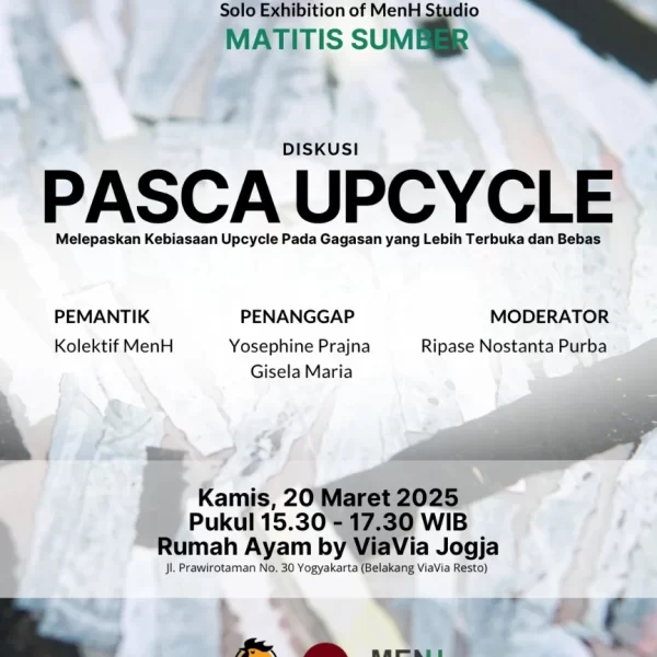 ARTIST TALK: DISKUSI PASCA UPCYCLE